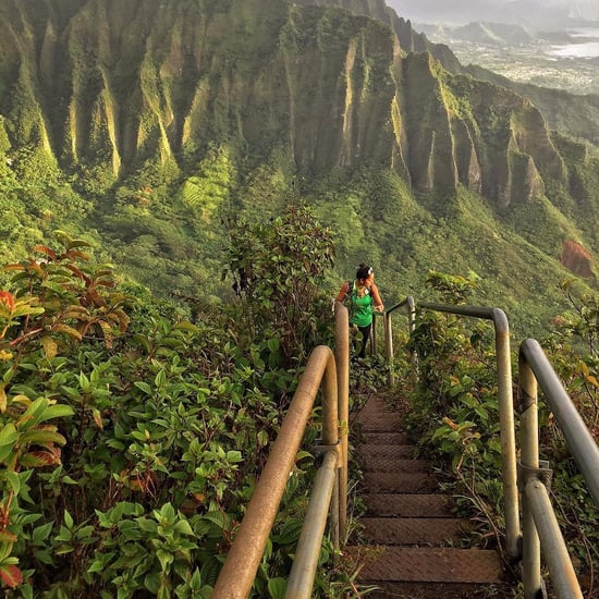 Haiku Stairs in Hawaii