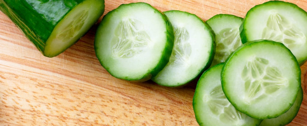 Cucumber Tea DIY Eye Depuffing Mask