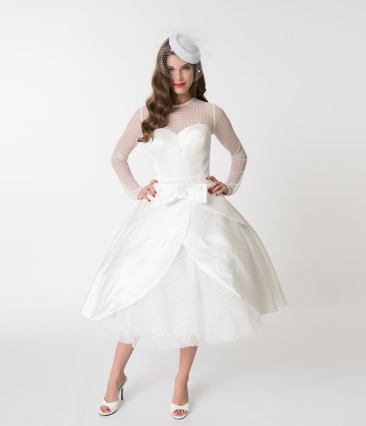 Barbie x Unique Vintage Ivory Beautiful Bride Wedding Dress | Unique ...