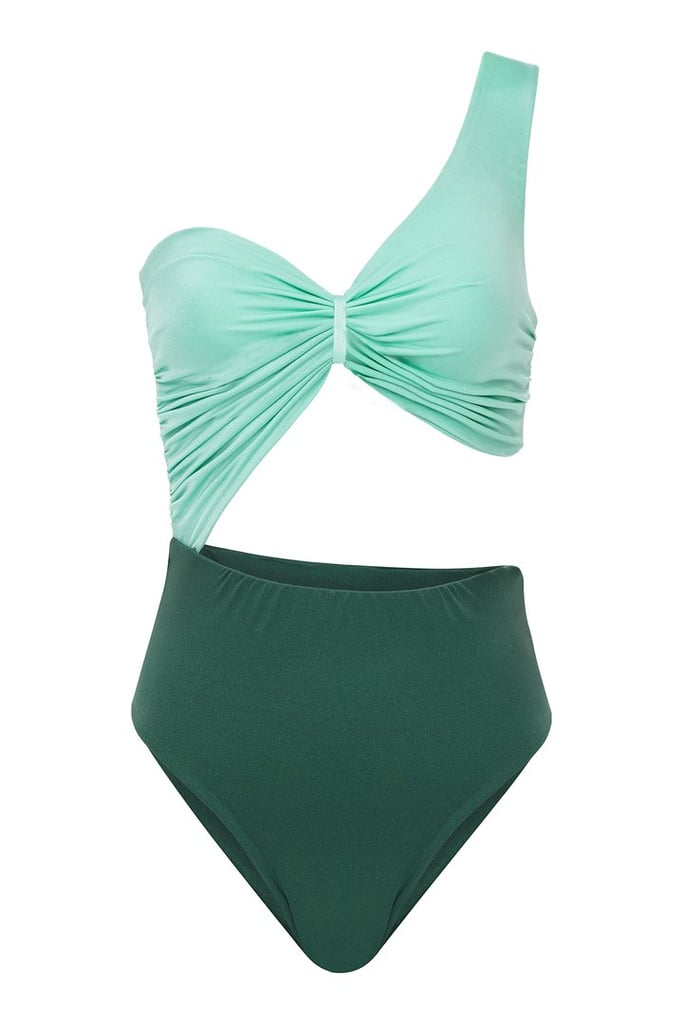 Two-Tone Swimsuit