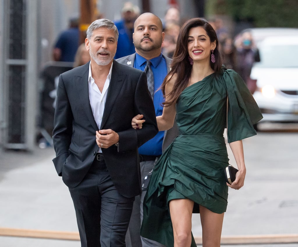 Amal Clooney Green Oscar de la Renta Dress May 2019