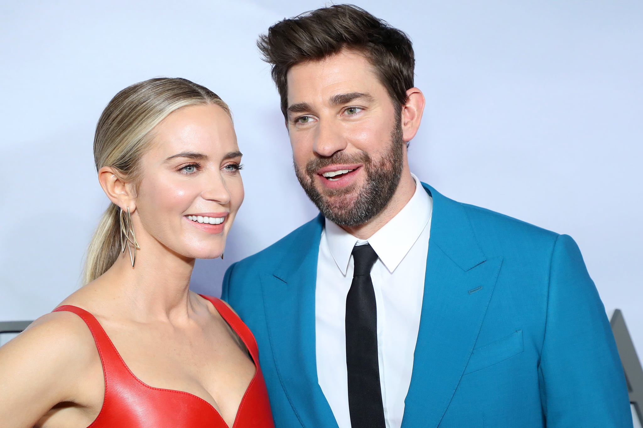 NEW YORK, NEW YORK - MARCH 08: Emily Blunt and John Krasinski attends the 