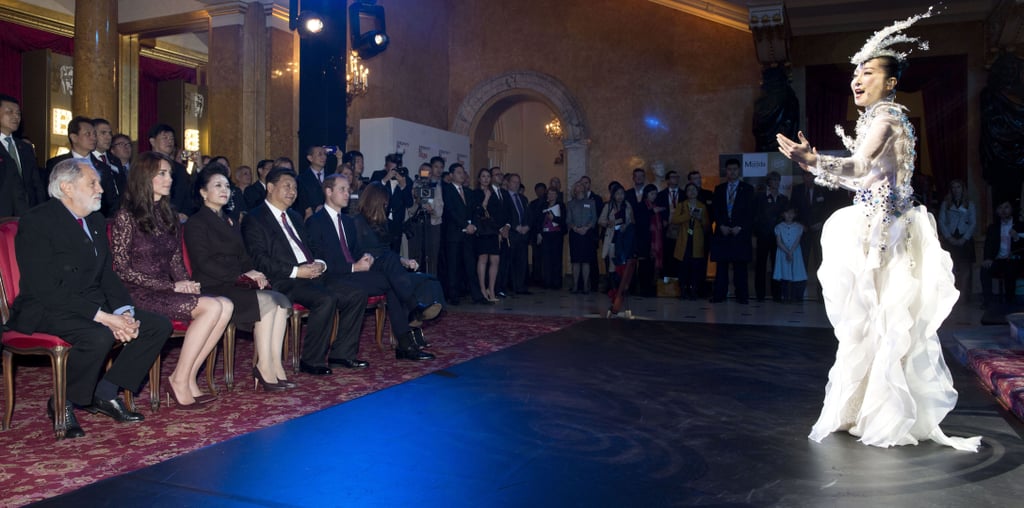 Kate Middleton Prince William Meet With Chinese President