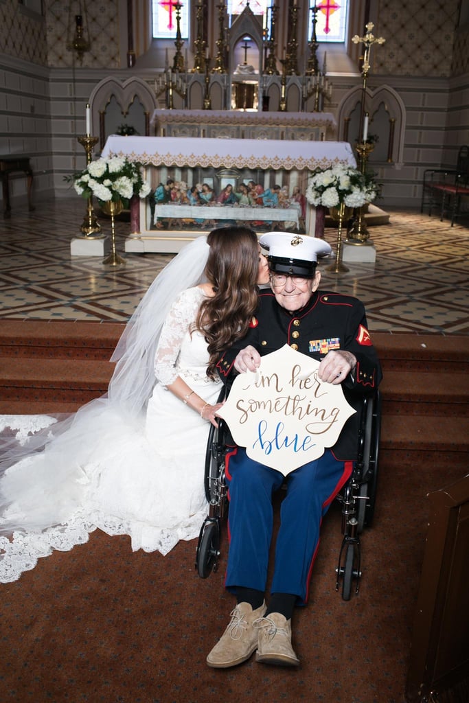 Bride Includes Her Veteran Uncle as Her Something Blue