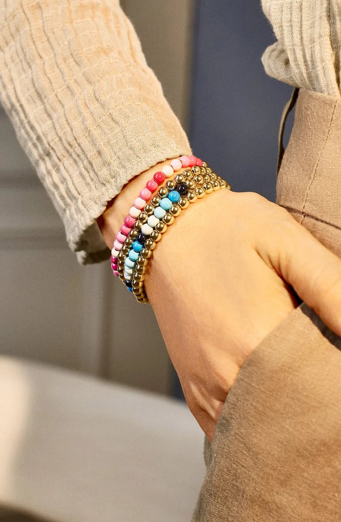 Rainbow Jewellery: BaubleBar Audrina Set of 4 Beaded Bracelets