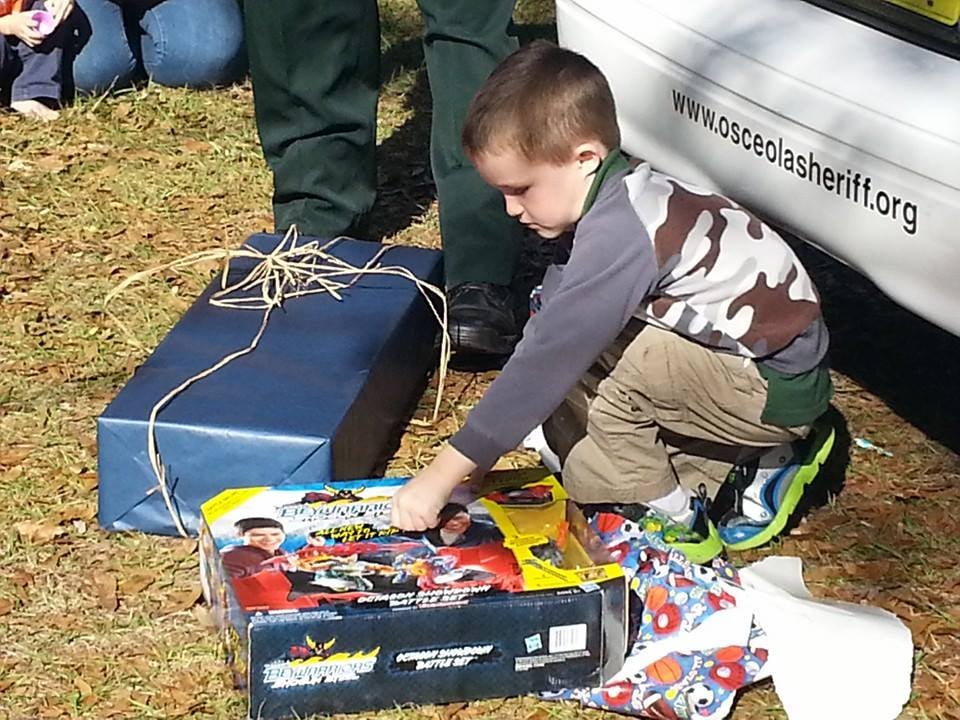 Firefighters Attend Boy With Autism's Birthday Party