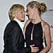 Ellen DeGeneres and Portia de Rossi PDA Pictures