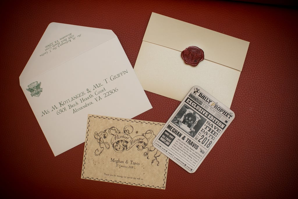 Daily Prophet Wedding Invitations — Delivered Via Owl