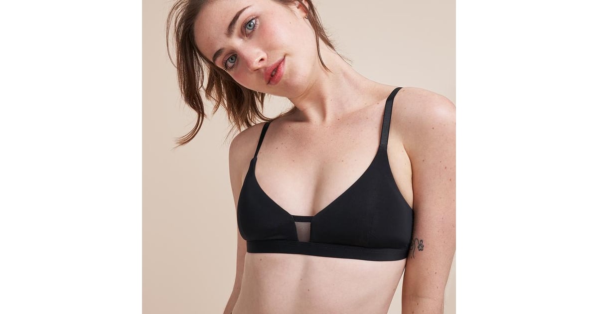 Pepper Limitless Wirefree Scoop Bra in Black, I Tried This Wireless Bra  For Small Busts — It's So Comfy and Flattering