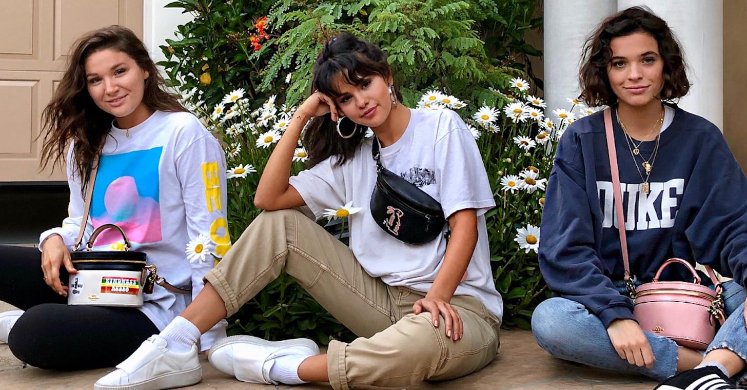 Selena gomez coach fanny pack hotsell