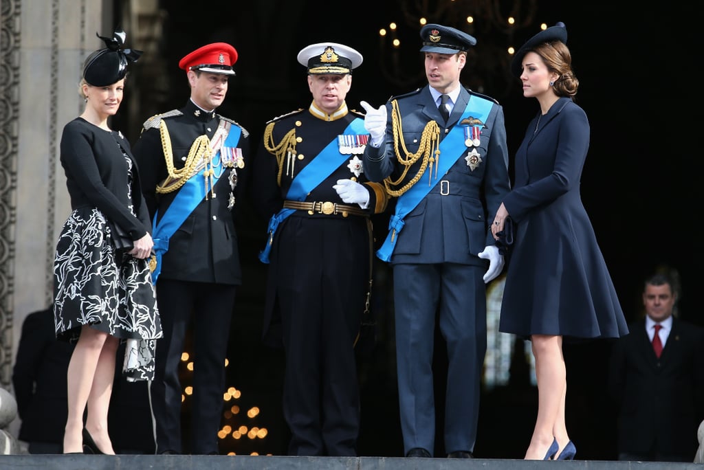 Kate Middleton and Prince William at St. Paul's Cathedral