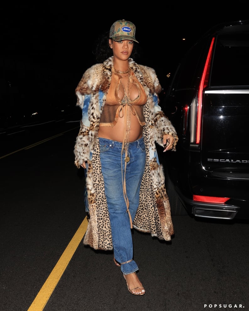 Rihanna Heading Out to Dinner in Beverly Hills