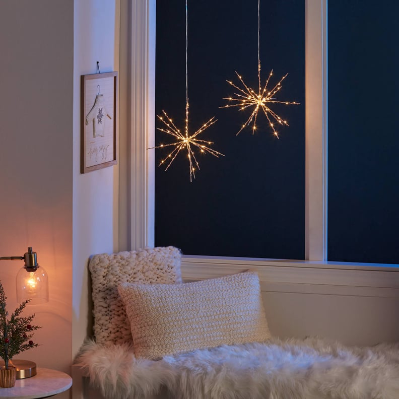 Twinkling LED Starburst Warm White Lights