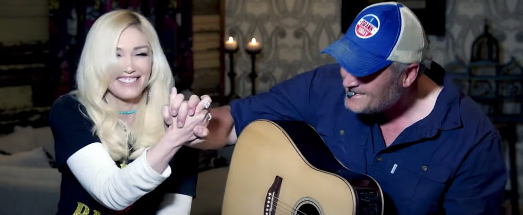 Gwen Stefani's "I Love Blake" Shirt Stole the Show as She Sang "Nobody but You" With Blake Shelton