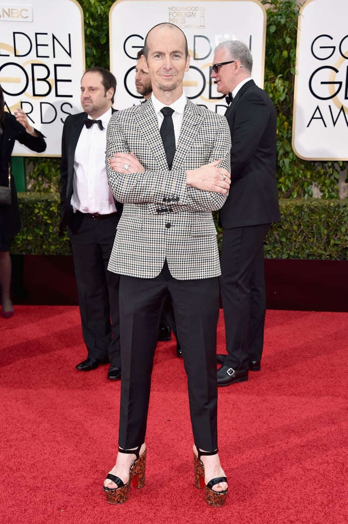 Denis O'Hare really cleans up well, and we applaud his choice of footwear.