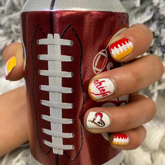 Super Bowl Nail Art Ideas For Chiefs and 49ers Fans in 2020