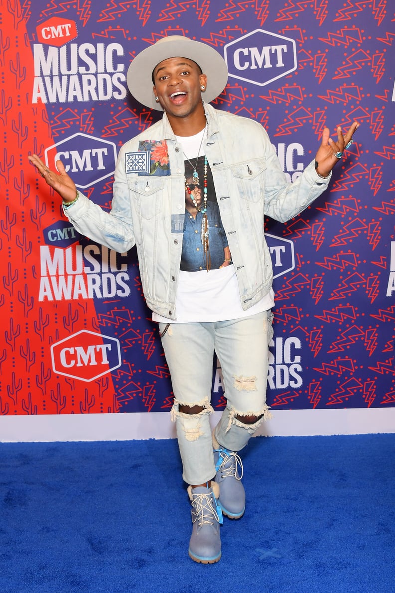 Jimmie Allen at the 2019 CMT Awards