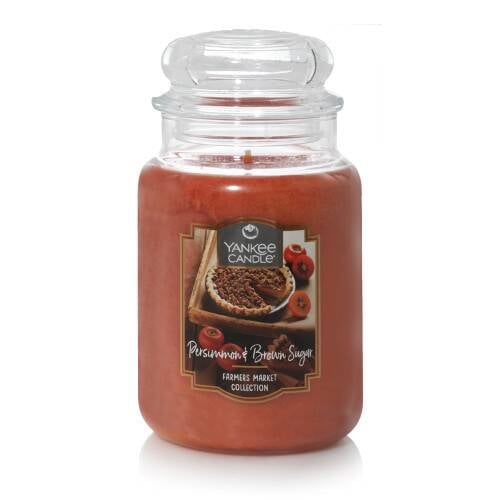 Persimmon and Brown Sugar Large Classic Jar Candle