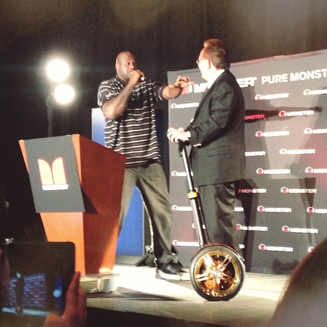 The Monster CEO With a Golden Segway Who Got Shaq All Excited
