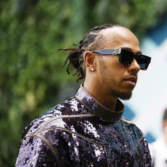 Lewis Hamilton Stuns in Sequinned Outfit at Miami Grand Prix