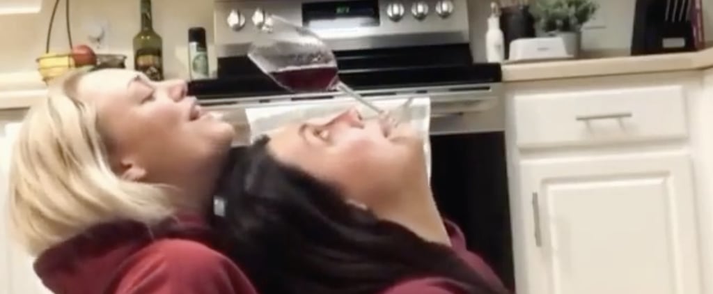 Funny Wine Glass Challenge Videos