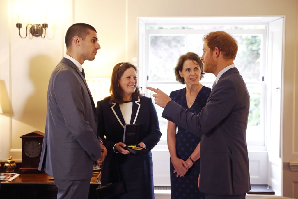 Prince Harry at Papworth Hospital in June 2016