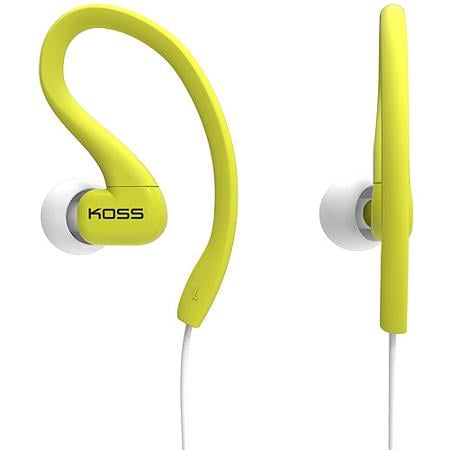 FitClips Headphones in Lime ($17)