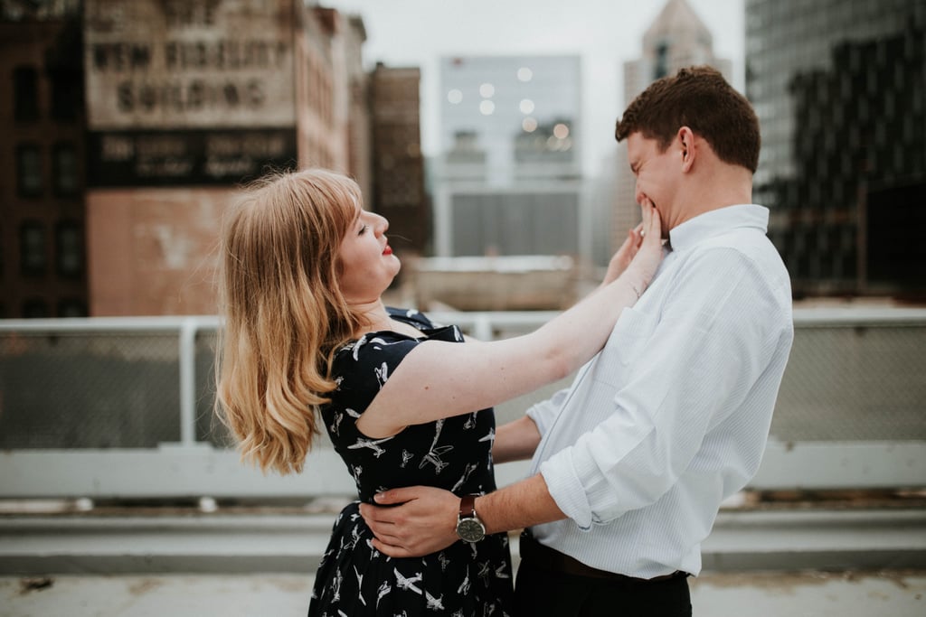 Rooftop Engagement Shoot