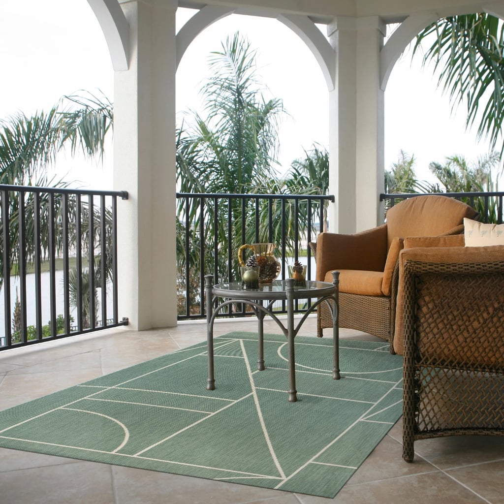 Geo Block Outdoor Rug Outdoor Rugs From Target POPSUGAR Home UK