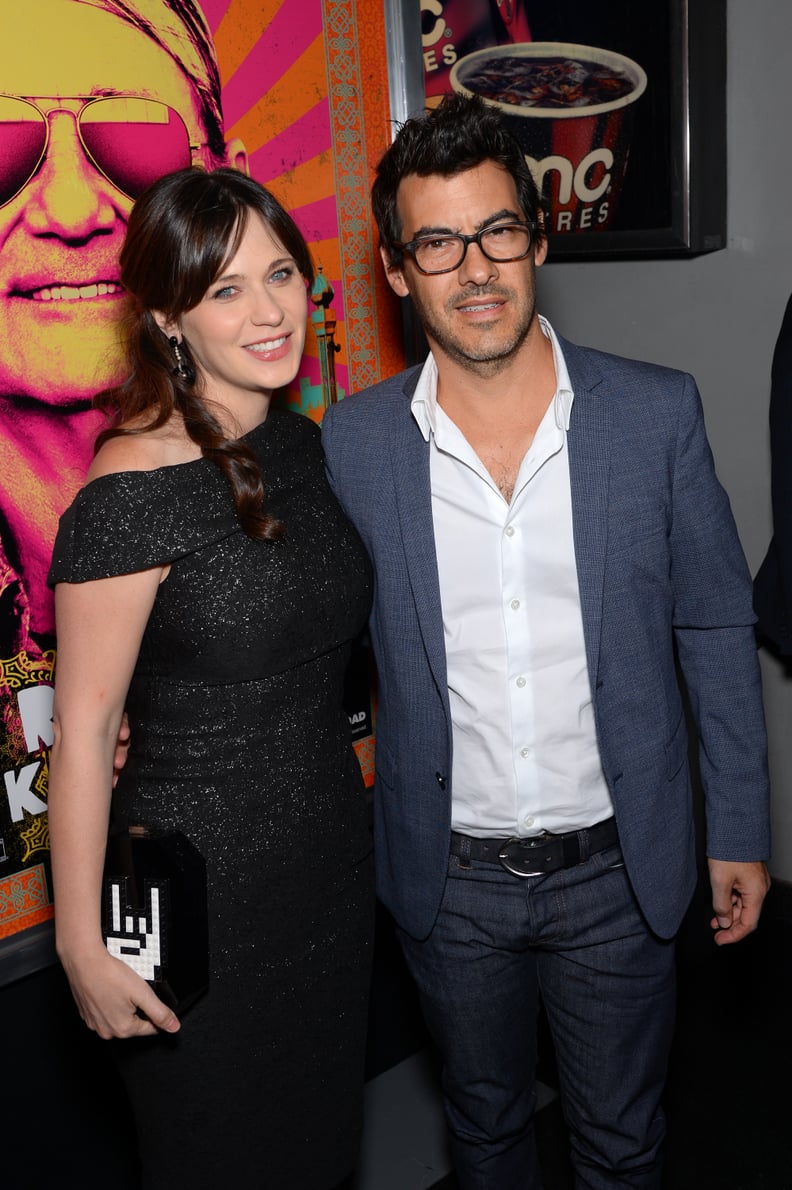 Zooey Deschanel and Jacob Pechenik