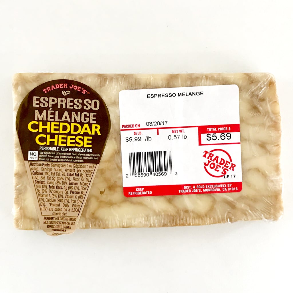Espresso Melange Cheddar Cheese ($10/pound)