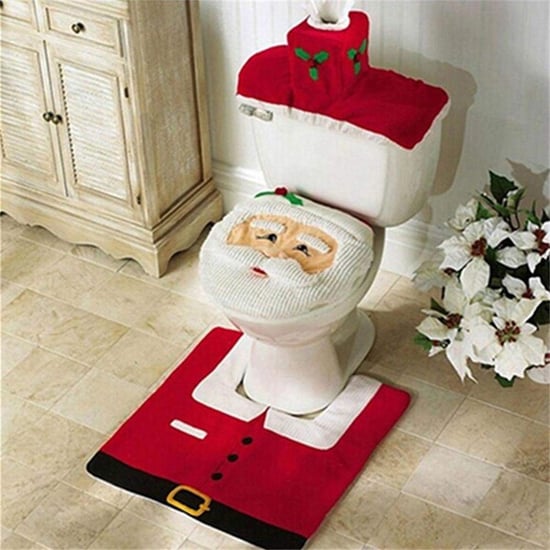 Santa Toilet Bowl Lids