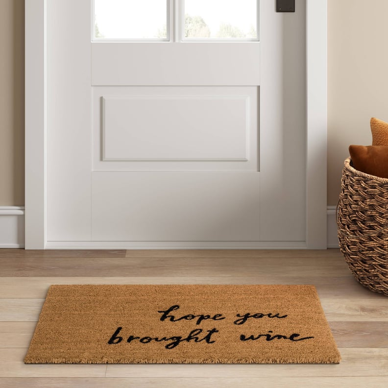 Best Target Doormat: Hope You Brought Wine Coir Doormat