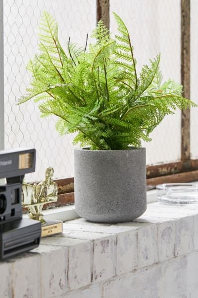 Potted Fern Faux Plant