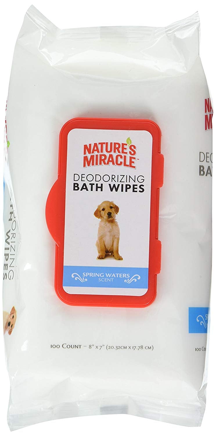 Nature's Miracle Deodorizing Bath Wipes