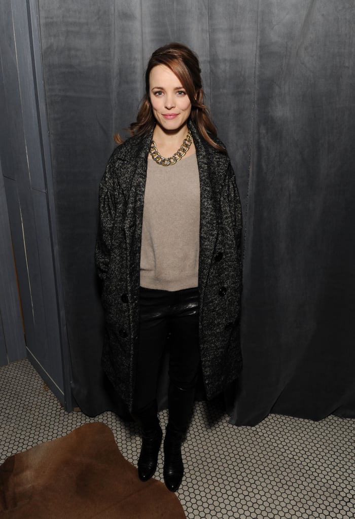 Rachel McAdams attended a dinner at Sundance for The Most Wanted Man on Sunday.