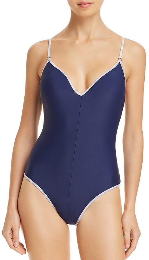 Sam Edelman Pop Solids One Piece Swimsuit