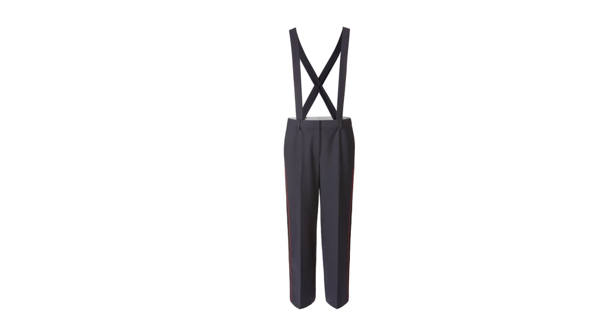 High-Rise Crop Suspender Pants ($149) | Olivia Palermo + Chelsea28 Fall ...