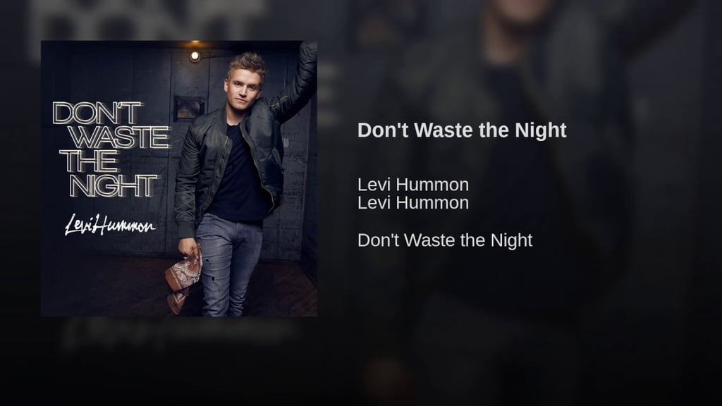 "Don't Waste the Night" by Levi Hummon