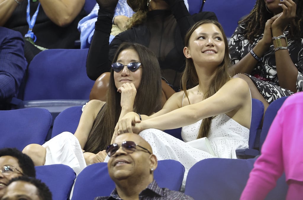 Designer Vera Wang on Aug. 29 at the US Open.