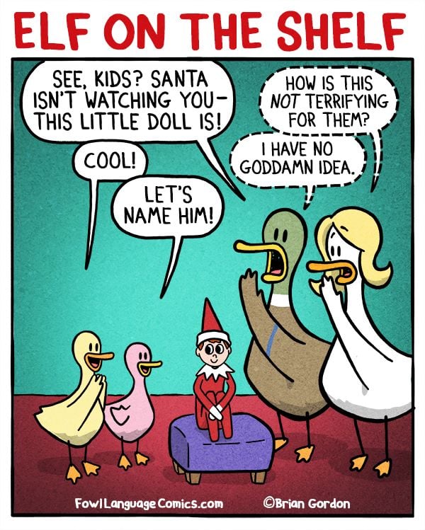Brian Gordon's Fowl Language Holiday Parenting Comics