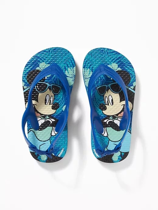 Old Navy Mickey Mouse Flip Flops