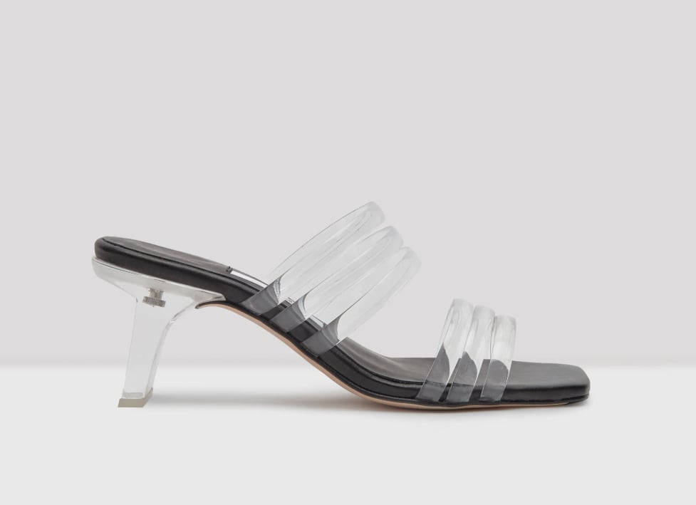 Miista Helena Clear Vinyl Sandals