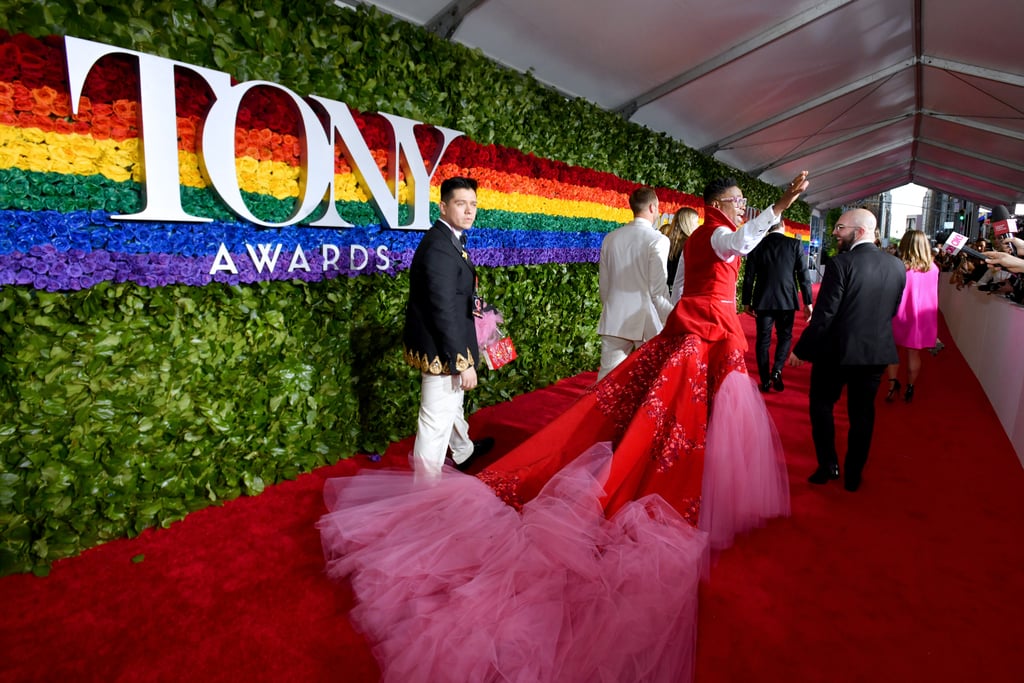 Billy Porter Wears Kinky Boots Curtain at Tony Awards 2019