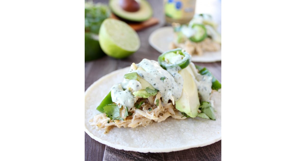 Chipotle Lime Cumin Chicken Tacos SlowCooker Latin Recipes