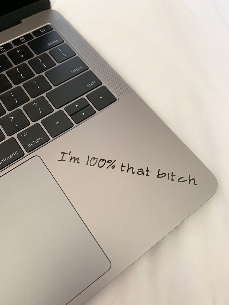 Truth Hurts Lyrics Laptop Decal