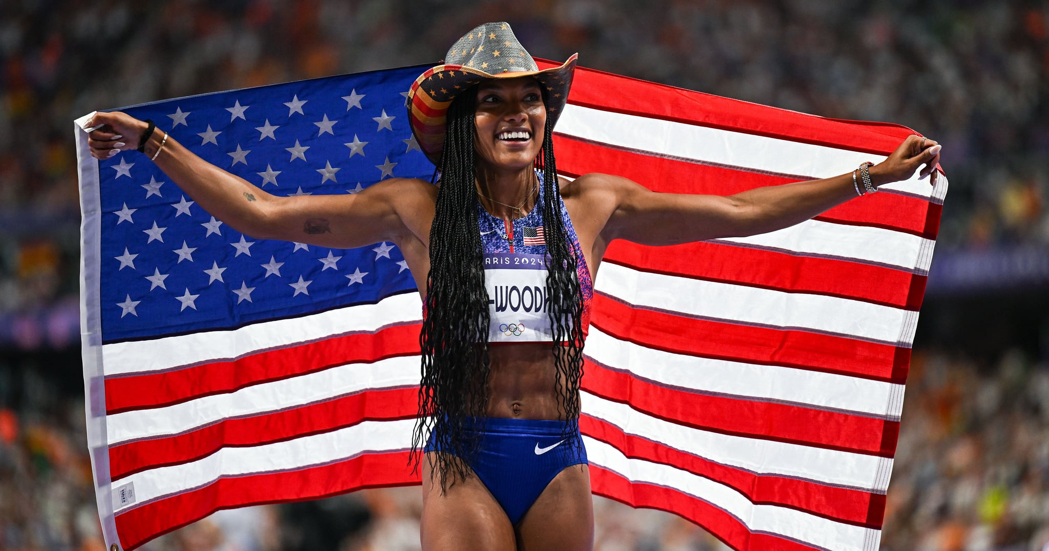 Tara Davis-Woodhall Went Through a Total Mind-Body Reset Before Paris