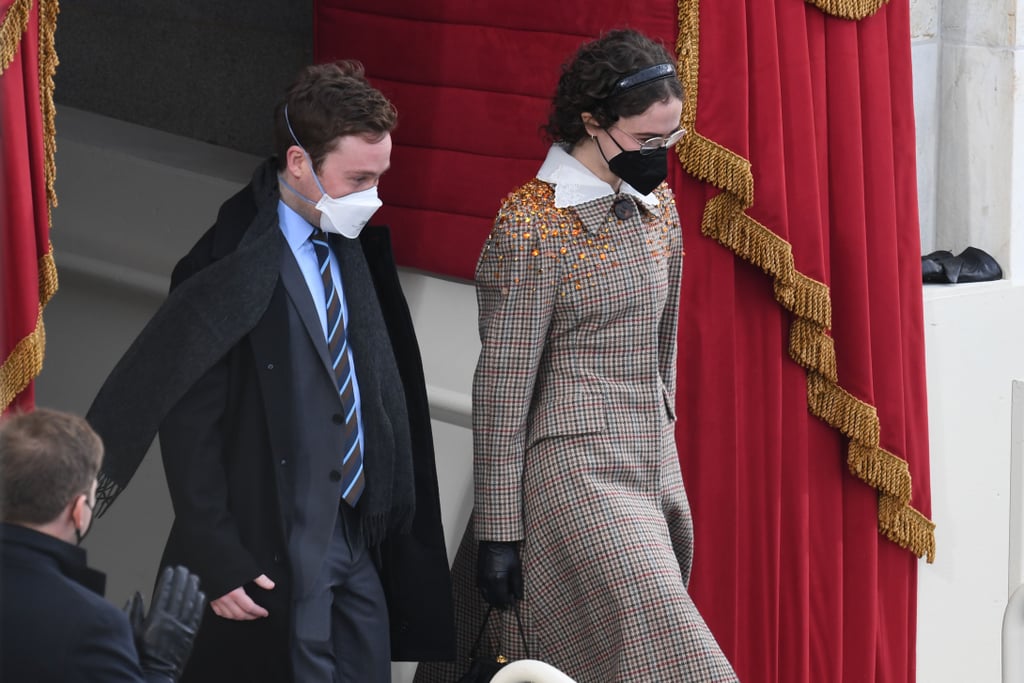 Ella Emhoff S Embellished Miu Miu Coat On Inauguration Day Popsugar Fashion Joe biden becomes 46th president of the united states and takes first actions as president. ella emhoff s embellished miu miu coat