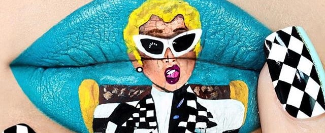 Pop Culture Lip Art