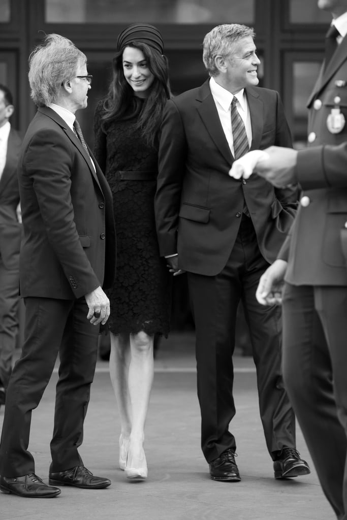 George and Amal Clooney | Black-and-White Photos